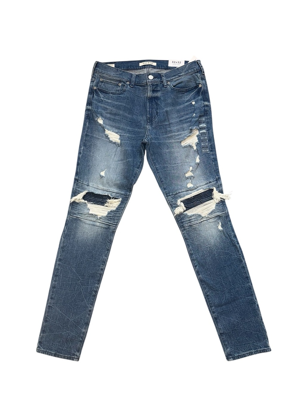 Men’s PacSun Stacked Skinny Biker Jeans 32 x 32